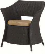 Venice arm chair W760 x D760 x H860