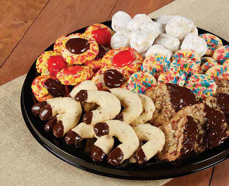 Holiday Cookie Tray A festive array of cookies to cheer up any gathering,
