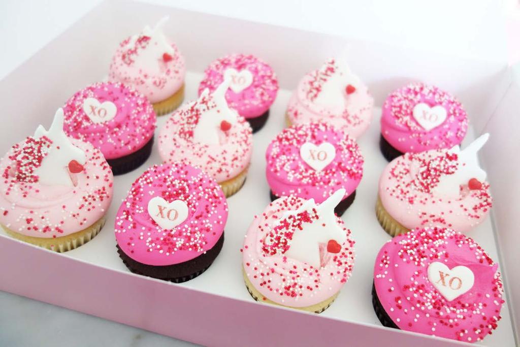 Georgetown Cupcake s UNICORNS & KISSES DOZEN Order online at cupcake.com or via the Georgetown Cupcake App for pick-up, delivery, or overnight nationwide shipping.