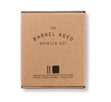 BARREL AGED SPIRITS KIT The Barrel Aged Spirits Kit comes with two honeycombed,