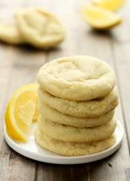 Lemon Almond Shortbread Cookies 4 6 tbsp. butter 2 cups almond flour 1/3 cup granulated sweetener (Splenda, Ideal, Swerve, etc.) 1 tsp freshly grated lemon zest 1. Preheat oven to 350 degrees (F). 2. Melt the butter in a bowl.