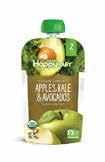 HAPPY BABY Apples, Kale & Avocado Baby Food 4 oz.