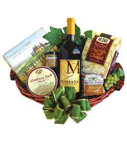 95 Wine Lover s Treasure This basket is filled with tasting pleasure.