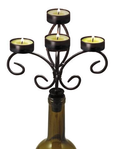 50 Wine Bottle Candelabra Add ambiance and flair to your party, wedding or Wine Tastings with this stunning