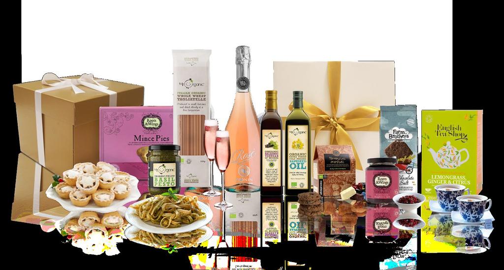 H4 The Luxe Box 80 Zonin Rose Prosecco Mr Organic Extra Virgin Cold Pressed Rapeseed Oil Mr Organic Balsamic Vinegar of