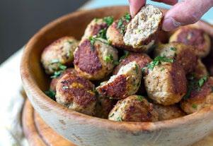 all meatballs will be slightly different) and cook for 2-3 more minutes, until