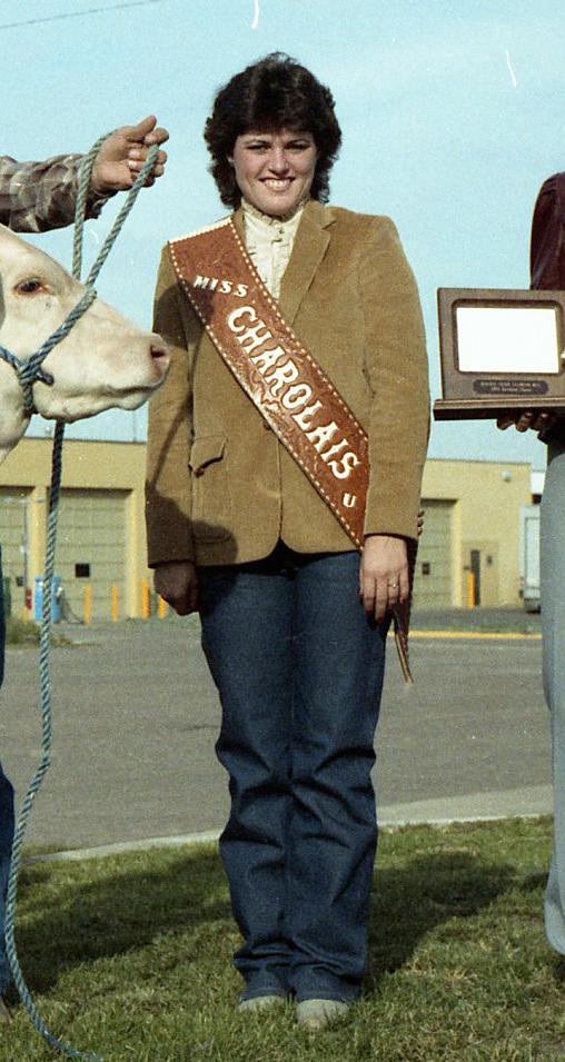 She was eager to learn more about the livestock industry and after graduating high school attended Blackhawk East Community College and was a member of the livestock judging team.