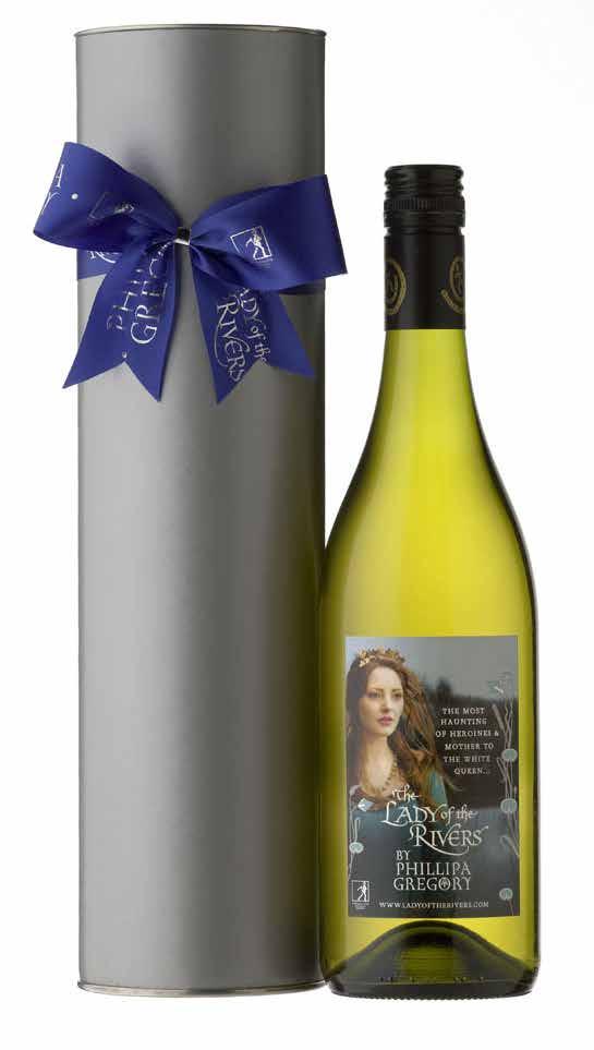 Custom White Wine & Cylinder Gift Set This gift includes: Premium Boutique Vineyard Red, White with custom label.