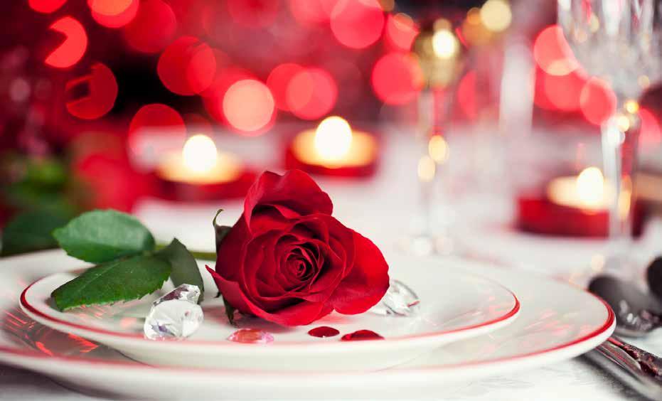 Valentines Day Friday, 14 February 2019 Valentines Buffet Dinner Friday, 14 February 2019 6.30pm - 10.