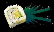 Maki-Sushi 6 pcs 2 pcs HOSO-MAKI small sushi roll» Tekka Maki tuna 7.60 3.80» Shake Maki - salmon 7.00 3.50» Ebi Maki prawn with cucumber 7.00 3.50» Kappa Maki cucumber 6.00 3.00» Shinko Maki radish 6.