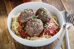 Italian-American Meatballs $14.50 Is there any better example of a traditional comfort food than meatballs?