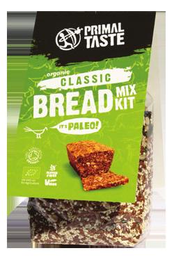 Organic Paleo Bread Mix Kit Everyone knows that feeling of an empty stomach and irrepressible desire for bread and carbs, especially in stressful situations.