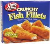 Fillets or Breaded Fish Sticks