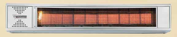 Gas Heaters TEGH60 TEGH48 TEGH60/TEGH48 60" and 48" Outdoor Gas Infrared Heaters Our Radiant Gas Heaters are the ultimate heat