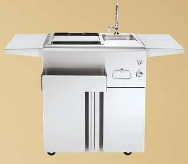 TEBC30 (shown) or TETG30 TEGB30 (shown) or TEGB30SD Freestanding Dine & Breakfast Club/Teppanyaki Griddle TEOB30F Outdoor Bar The Dine & Breakfast Club and Teppanyaki Griddle are both available as