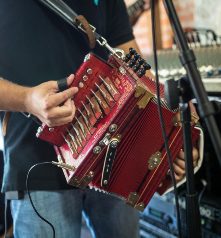 Fall in love with our distinctive mix of Cajun, Creole and Zydeco music at a