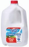 Fresh Dairy Pure Milk Whole, 2% R.F., or 1% L.