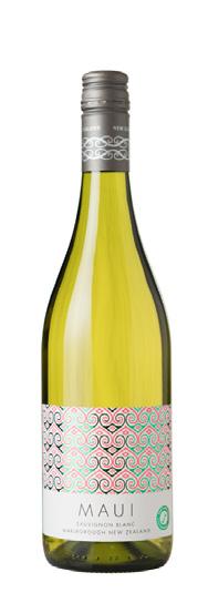 MAUI MARLBOROUGH SAUVIGNON BLANC It is intensely aromatic on the nose showing passionfruit, grapefruit, rockmelon and subtle herbaceous characters.