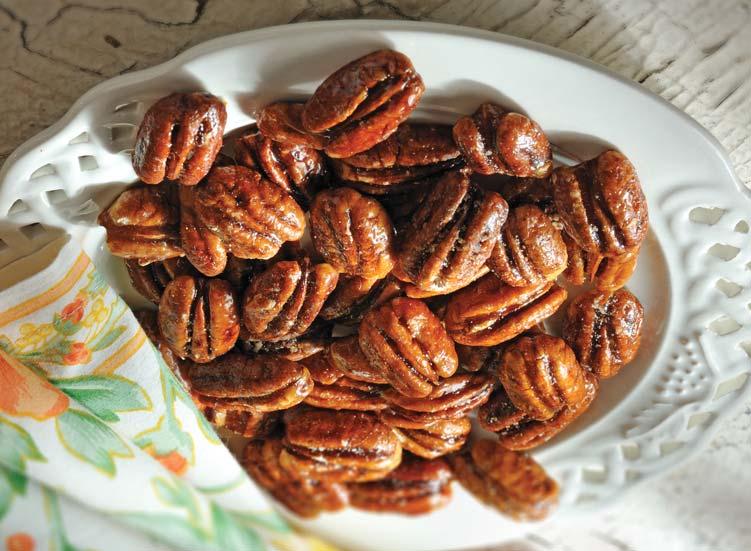 Roasted & Salted Pecans Hand roasted in small batches, our giant Georgia pecan halves