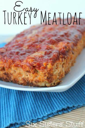 DAY 7 SMALLER FAMILY- EASY GROUND TURKEY MEATLOAF M A I N D I S H Serves: 3-4 Prep Time: 10 Minutes Cook Time: 1 Hour 30 Minutes 1/2 pound ground turkey 1 egg 1/2 bunch green onions 1/2 cup oatmeal