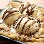 SMALLER FAMILY- PIZOOKIE D E S S E R T Serves: 4 Prep Time: 10 Minutes Cook Time: 10 Minutes 1/2 cup unsalted butter (softened) 1/3 cup granulated sugar 1/3 cup packed brown sugar 1/2 Tablespoon