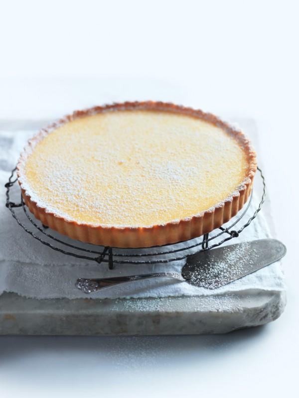 Classic lemon tart sweet shortcrust pastry 1½ cups (225g) plain (all-purpose) flour 125g chilled unsalted butter, chopped ½ cup (80g) icing (confectioner s) sugar, plus extra, for dusting 3 egg yolks