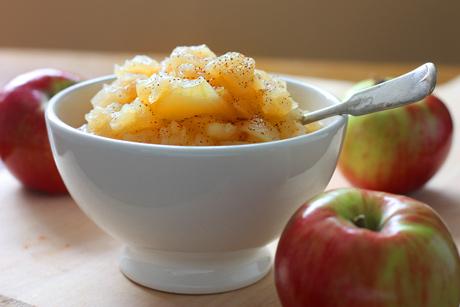 Homemade Apple Sauce Why Apples? Least likely to be allergic to, easy to digest, prevent constipation (good levels of dietary fiber), and available year- round!