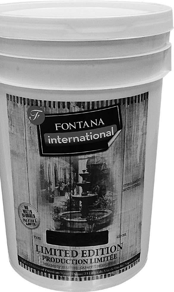 10 Sale 89 95 COMPare at 99 95 fontana Trio reds Fontana trio wine kits are made with multiple blends of fi nest quality varietal juice from around the world to