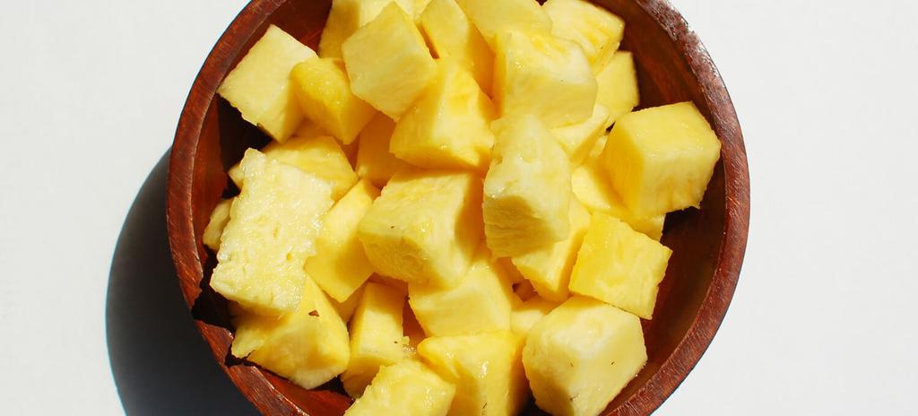 Pineapple #snack #vegetarian #vegan #paleo #eggfree #glutenfree #nutfree #dessert #dairyfree 1 ingredients 5 minutes 1.