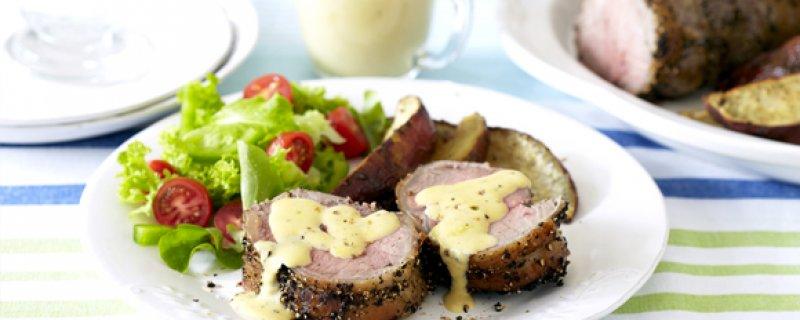 Bushveld Sirloin of Beef with Amarula Cream Sauce Sunday 15th April COOK TIME 00:25:00 PREP TIME 00:15:00 SERVES 4 If you re bored of the same old beef recipes, you need to try this delicious sirloin
