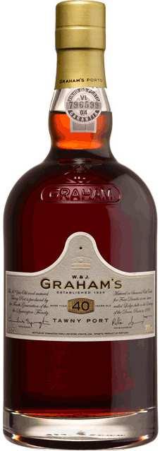 Port: Style: Indication of Age: Graham s 40 Year Old Tawny Port Age-dated Tawny Port (Special Category) Small reserves of the most concentrated wines are set aside in January following the vintage.
