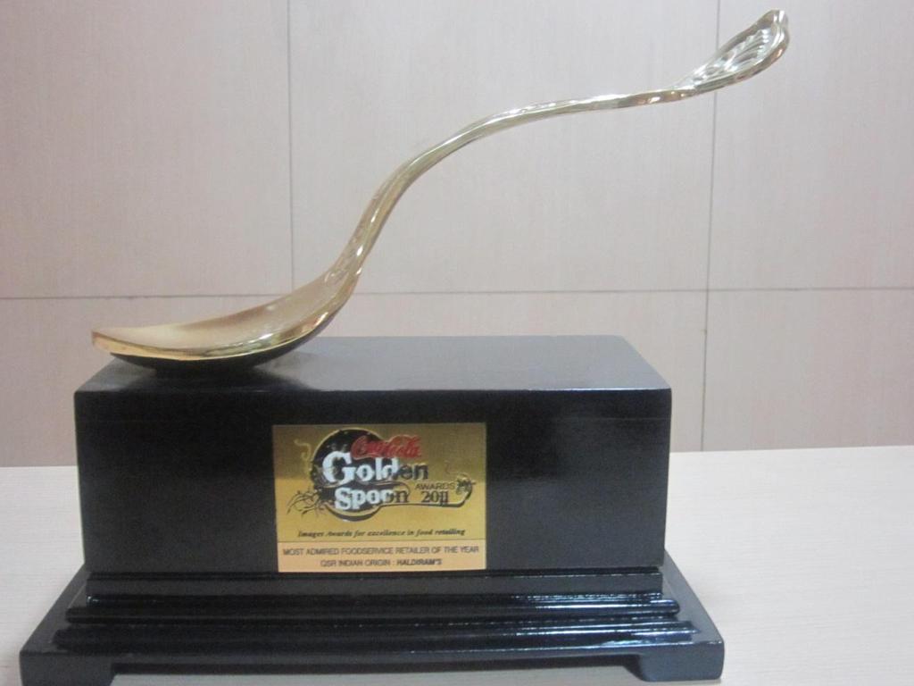 Coca-Cola Golden Spoon Award The coveted Coca-Cola Golden Spoon