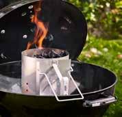 95 Rapidfire Chimney Starter The easy way to get charcoal fired up and ready to use quickly.