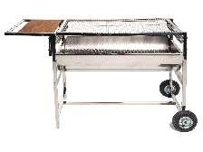 The Ultimate Stainless Steel Drum Braai Hand rolled stainless