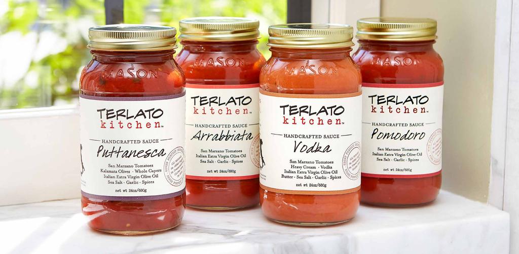 MIXED CASE OF SAUCE Stock your pantry with six of our sauces - two Pomodoro, two Vodka, one Arrabbiata and one Puttanesca.