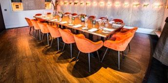 For larger seated events, you can book the private dining room and part or all of the restaurant. BUSINESS We are well equipped for meetings and presentations.