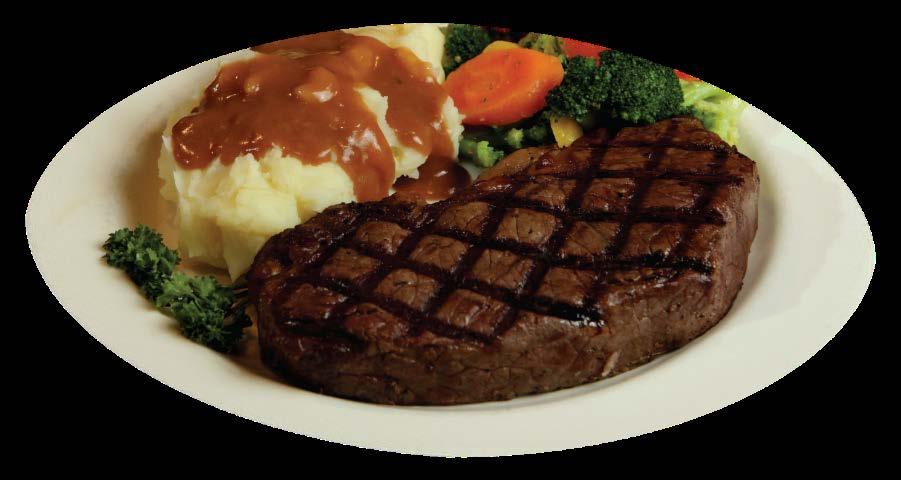 99 King Cut Available $16.99 House Specialty New York Steak & Shrimp $ 8.99 Available all day everyday An 8 oz.