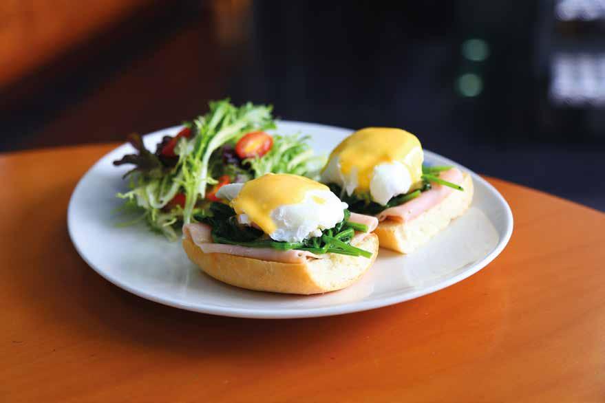 BREAKFAST Whether it s smoked salmon, all-natural eggs, freshly baked bread, pastries, or an award winning coffee, there are lots of great-tasting reasons to love mornings at Casper & Gambini s
