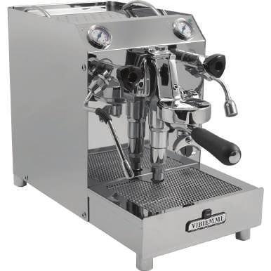 In 27 years of development it leads the way in espresso machines for home users, embodying the image of style and quality of life, reliability and a strictly made in Italy design. DomoBar Super Rp.