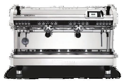 Aurelia Aurelia S Rp. 88.000.000,- 2 s 81.5 cm 76 kg Semi Automatic 4500 watt Special Features Aurelia II is the 2012-2014 World Barista Championship official espresso machine.