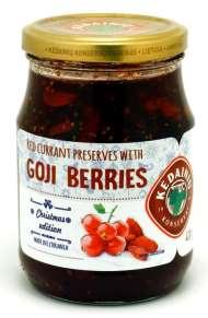 Red currant preserves with GOJI berries A sweet miracle! No preservatives!