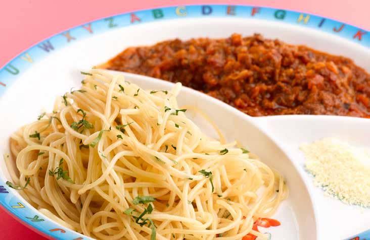 KIDS CORNER KIDS BOLOGNESE CHICKEN DRUMLETS 12 breaded chicken served with fries KIDS BOLOGNESE 12 spaghetti served with ground beef in hearty