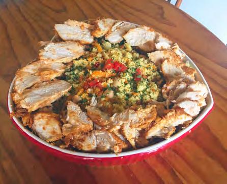 MOROCCAN CHICKEN COUSCOUS READY IN APPROX.