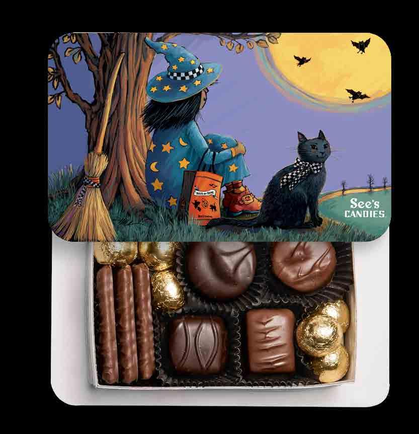 8 oz $8.10 #9645 Purr-fect Halloween Box For little boos and ghouls.