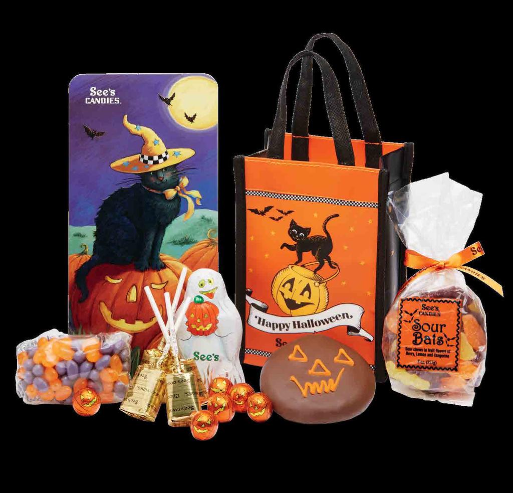 10 #9640 Gift Includes: Halloween Treat Bag 7.
