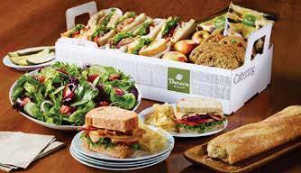 for an additional charge: Premium Signature Salad 7.25 Signature Salad 5.00 Assorted Sandwiches 54.99 Assortment of 10 half sandwiches individually wrapped and labeled.