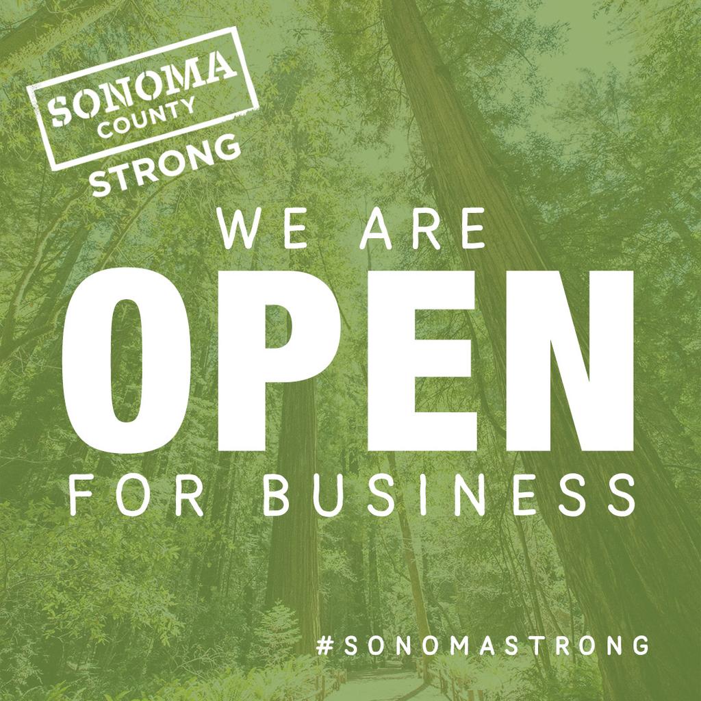 Short-term Phase 2 Support Open for Business Support Partner with Visit California, Sonoma Valley, Chambers of Commerce. Attend community-wide meetings.