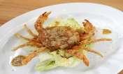sauce 蒸带子士汁 / 蒜蓉粉丝 Deep fried soft shelled crab