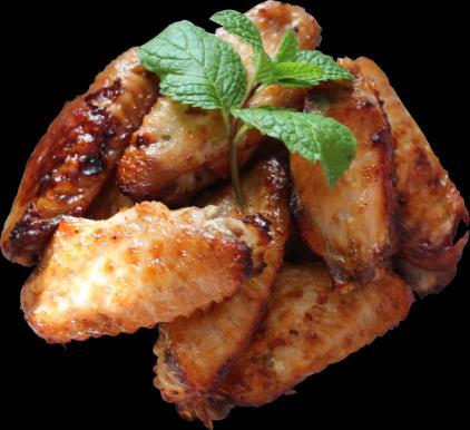Sample Recipes Air Fried Chicken Wings Air Fryer 420F 20 minutes 1 lb chicken wings, tips removed, seasoned 2. Press [function] button to select Air Fryer. 3. Adjust temperature to 420F. 4. Adjust time to 20 minutes.