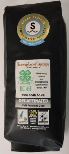 00 Café Femenino Decaf Full flavoured, good body, well-balanced, 100% chemical free Swiss Water process. PC 67 1 lb. Drip Grind $16.00 PC 68 1 lb. Whole Beans $16.